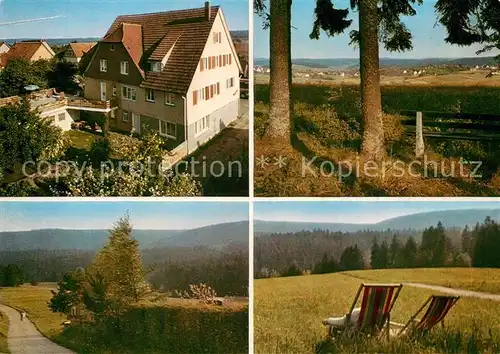 AK / Ansichtskarte Dietersweiler Pension Kalmbach Panorama Liegewiese Kat. Freudenstadt