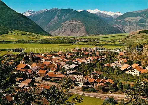 AK / Ansichtskarte Schluderns Suedtirol Vinschgau Panorama  Kat. Sluderno Vinschgau