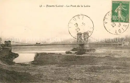 AK / Ansichtskarte Feurs Pont de la Loire Kat. Feurs