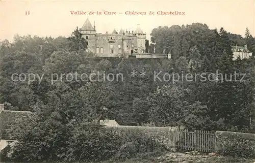 AK / Ansichtskarte Chastellux sur Cure Chateau Vallee de la Cure Kat. Chastellux sur Cure