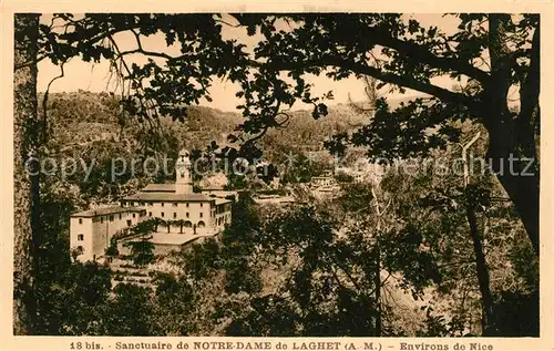 AK / Ansichtskarte Notre Dame de Laghet Sanctuaire
