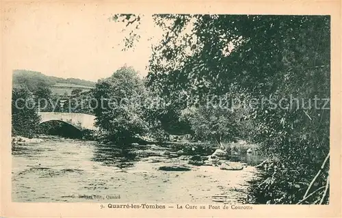 AK / Ansichtskarte Quarre les Tombes La Cure au Pont de Courotte Kat. Quarre les Tombes