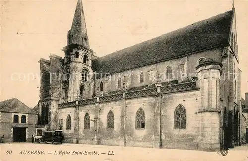 AK / Ansichtskarte Auxerre Eglise Saint Eusebe Kat. Auxerre