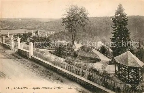 AK / Ansichtskarte Avallon Square Hondaille Geoffroy Kat. Avallon