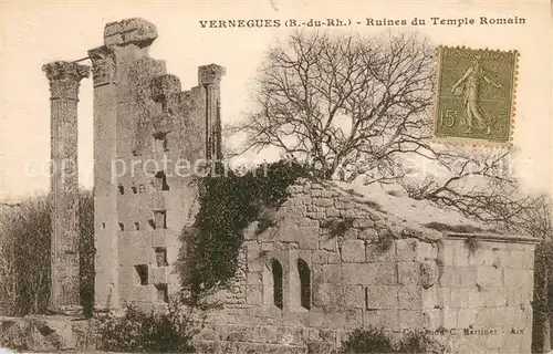 AK / Ansichtskarte Vernegues Ruines du Temple Romain Kat. Vernegues