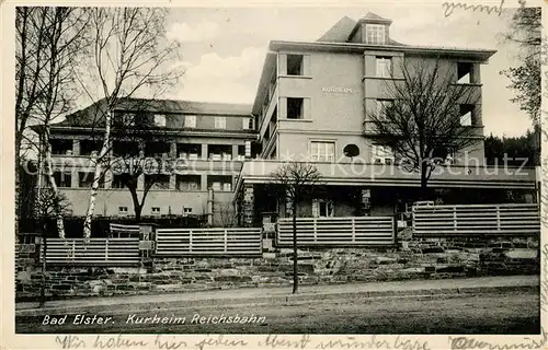 AK / Ansichtskarte Bad Elster Kurheim Reichsbahn Kat. Bad Elster