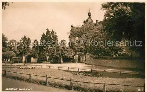 AK / Ansichtskarte Wermsdorf Jagdschloss Kat. Wermsdorf