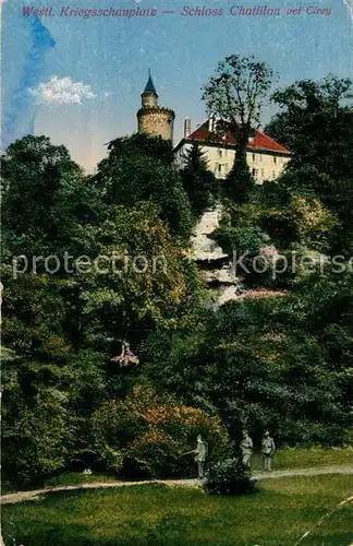 AK / Ansichtskarte Cirey sur Blaise Schloss Chatillon Kat. Cirey sur Blaise