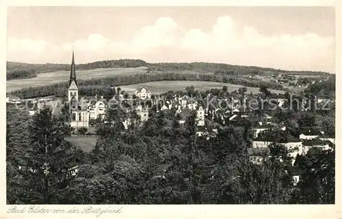 AK / Ansichtskarte Bad Elster Panorama von der Bettybank Kat. Bad Elster