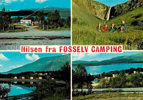 AK / Ansichtskarte Straumfjord Fosselv Camping 