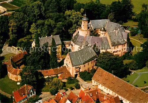 AK / Ansichtskarte Buedingen Hessen Schloss Fliegeraufnahme Kat. Buedingen