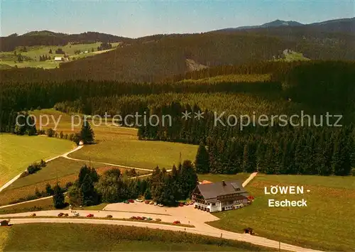 AK / Ansichtskarte Schoenwald Schwarzwald Gasthof Pension Loewen Escheck  Kat. Schoenwald im Schwarzwald