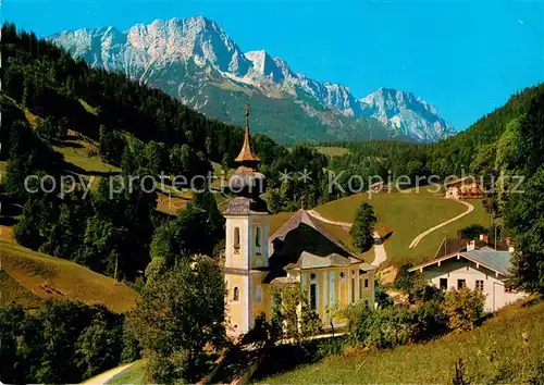 AK / Ansichtskarte Maria Gern Kirche Untersberg  Kat. Berchtesgaden