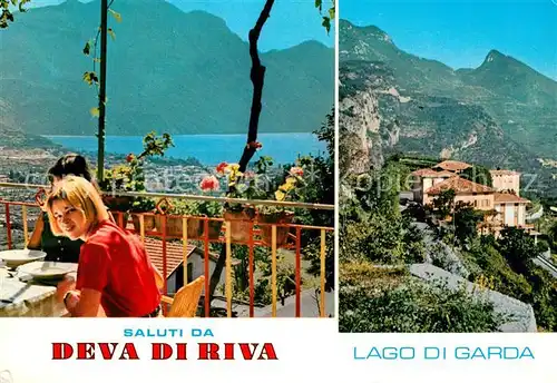 AK / Ansichtskarte Riva del Garda Albergo Deva Kat. 