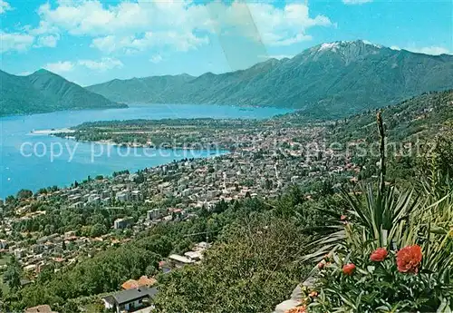 AK / Ansichtskarte Locarno TI Panorama da Brione  Kat. Locarno