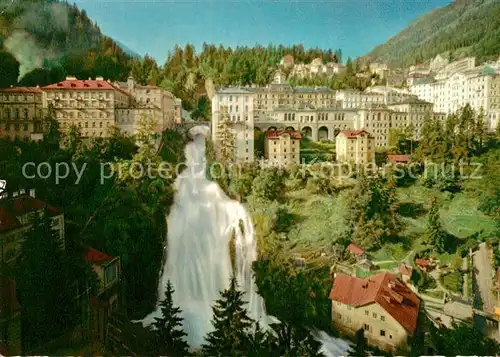 AK / Ansichtskarte Badgastein Unterer Wasserfall Kat. Bad Gastein