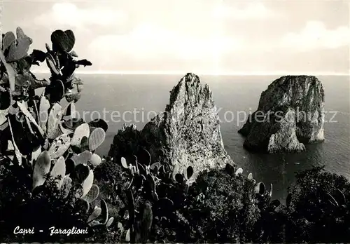 AK / Ansichtskarte Capri Faraglioni Kat. Golfo di Napoli