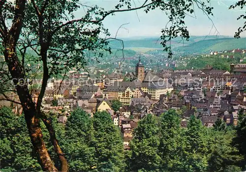 AK / Ansichtskarte Siegen Westfalen Blick auf Oberstadt Kat. Siegen