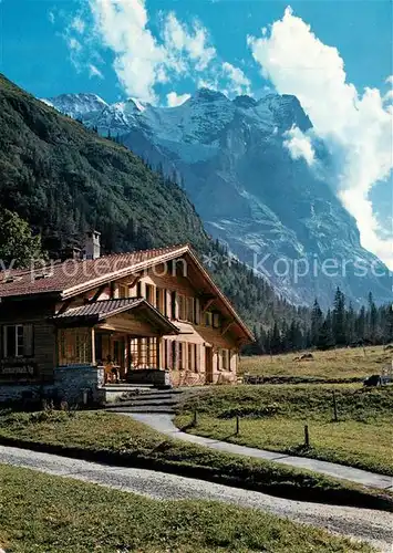 AK / Ansichtskarte Berner Oberland Hotel Chalet Schwarzwald Alp Wettrhorn Kat. Grindelwald