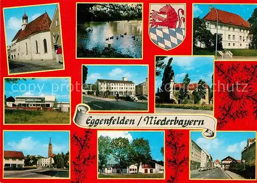 AK / Ansichtskarte Eggenfelden Kirche Stadtansichten Kat. Eggenfelden