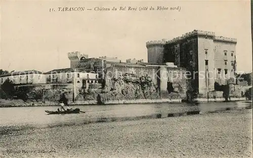 AK / Ansichtskarte Tarascon Bouches du Rhone Chateau du Roi Rene le Rhone