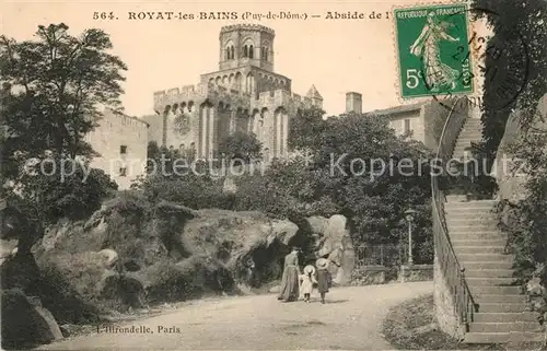 AK / Ansichtskarte Royat les Bains Abside de l eglise