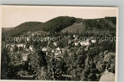 AK / Ansichtskarte Friedrichroda Blick vom Abtsberg Kat. Friedrichroda