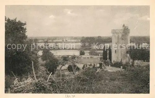 AK / Ansichtskarte Gennes Maine et Loire Tour de Treves Cunault Kat. Gennes