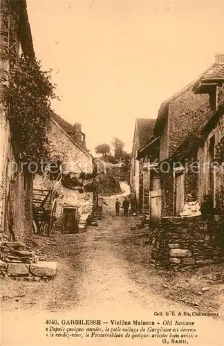 AK / Ansichtskarte Gargilesse Dampierre Vieilles Maisons Kat. Gargilesse Dampierre