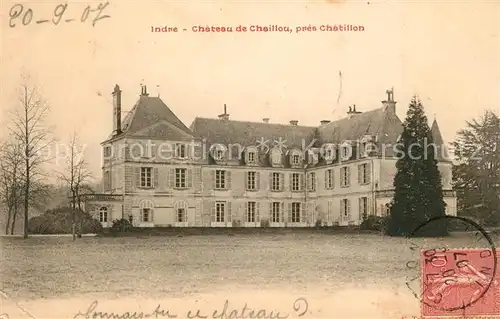 AK / Ansichtskarte Indre Chateau de Chaiillou Kat. Indre