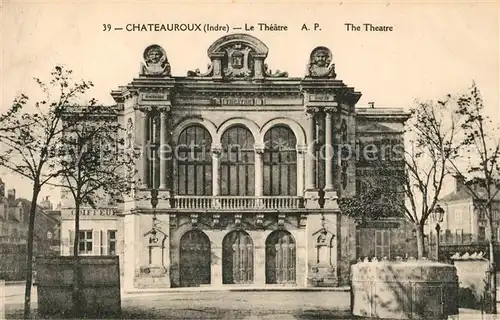 AK / Ansichtskarte Chateauroux Indre Theatre Kat. Chateauroux