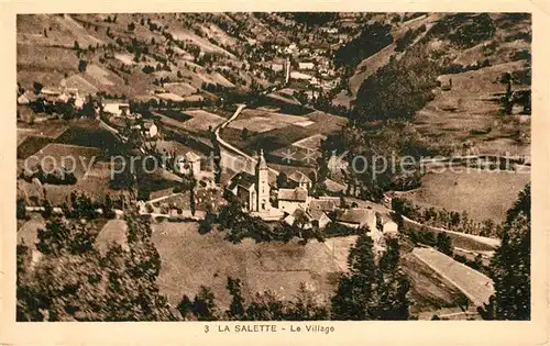 AK / Ansichtskarte La Salette Fallavaux Kirchenpartie Kat. La Salette Fallavaux