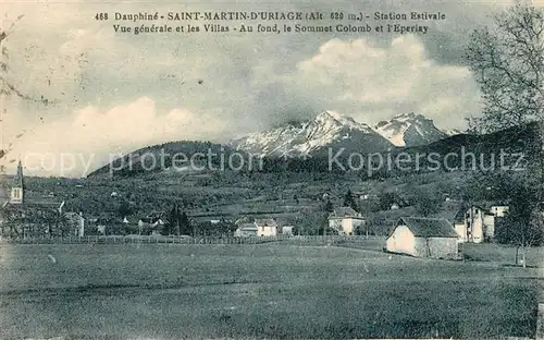 AK / Ansichtskarte Dauphine Saint Martin D`Uriage Kat. Grenoble