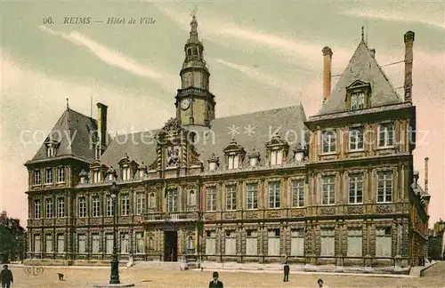 AK / Ansichtskarte Reims Champagne Ardenne Hotel de Ville Kat. Reims