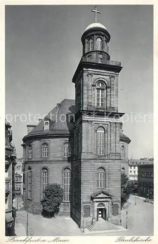 AK / Ansichtskarte Frankfurt Main Paulskirche Kat. Frankfurt am Main