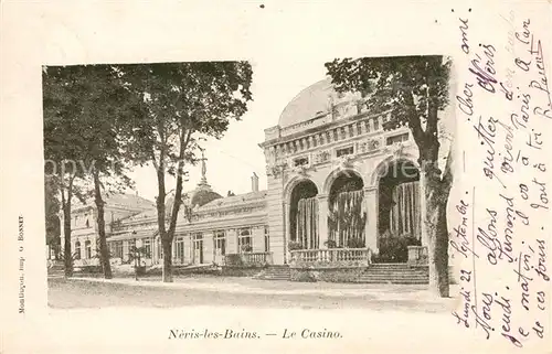 AK / Ansichtskarte Neris les Bains Le Casino Kat. Neris les Bains