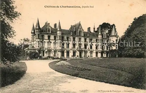 AK / Ansichtskarte Charbonnieres Saone et Loire Chateau Kat. Charbonnieres