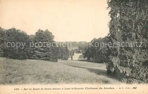 AK / Ansichtskarte Joudes Chateau Sur la Route de Saint Amour Kat. Joudes