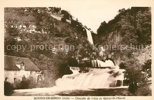 AK / Ansichtskarte Bourg de Sirod Cascade de l`Ain  Kat. Bourg de Sirod