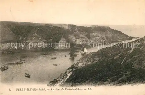 AK / Ansichtskarte Belle Ile en Mer Port de Pot Goulphar