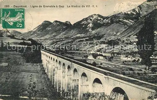 AK / Ansichtskarte Dauphine Ligne de Grenoble a Gap Viaduc  Kat. Grenoble