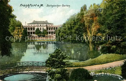 AK / Ansichtskarte Frankfurt Main Zoologischer Garten Kat. Frankfurt am Main