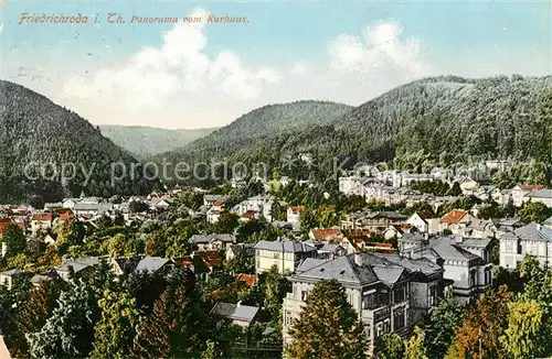 AK / Ansichtskarte Friedrichroda Panorama Blick vom Kurhaus Kat. Friedrichroda