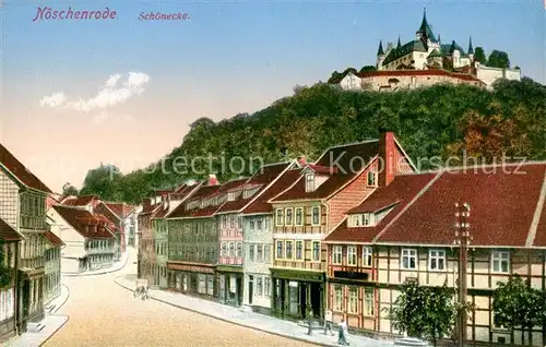 AK / Ansichtskarte Noeschenrode Schoenecke Schloss Kat. Wernigerode