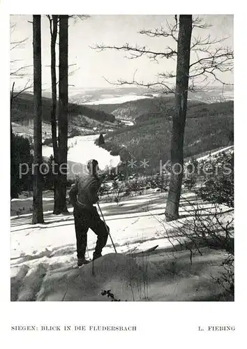 AK / Ansichtskarte Siegen Westfalen Blick in die Fludersbach Kat. Siegen