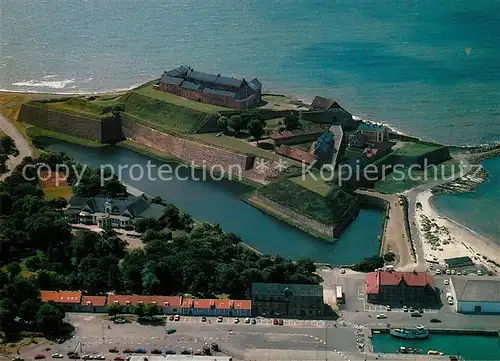 AK / Ansichtskarte Varberg Fliegeraufnahmen Schloss Kat. Varberg