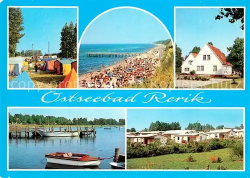 AK / Ansichtskarte Rerik Ostseebad Campingplatz Strand Salzhaff Kat. Ostseebad Rerik