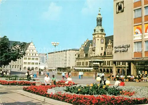 AK / Ansichtskarte Leipzig Markt altes Rathaus Kat. Leipzig