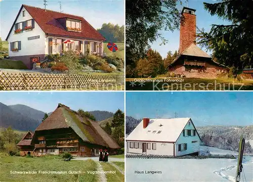 AK / Ansichtskarte Fohrenbuehl Haus Langwies Kat. Lauterbach