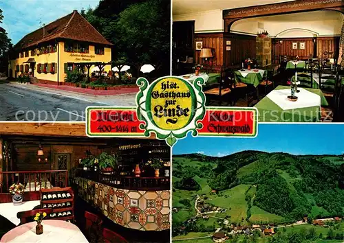 AK / Ansichtskarte Muenstertal Schwarzwald Historisches Gasthaus zur Linde Kat. Muenstertal